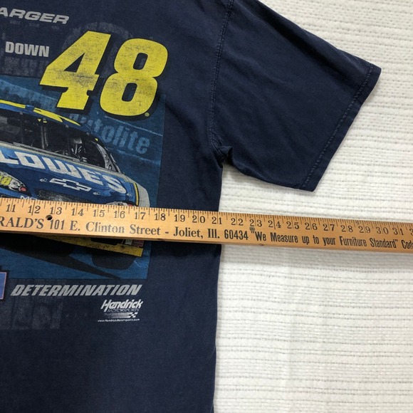 Jimmie Johnson Racing Graphic Tee‎ NASCAR VF Imagewear Size Large - Picture 8 of 9